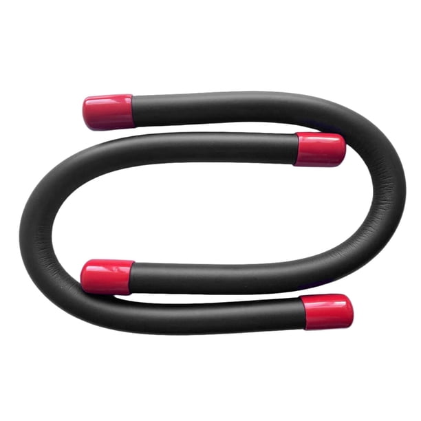 2 pulseras de pesas para muñecas y piernas, para tobillos, para correr y bailar. Negro rojo