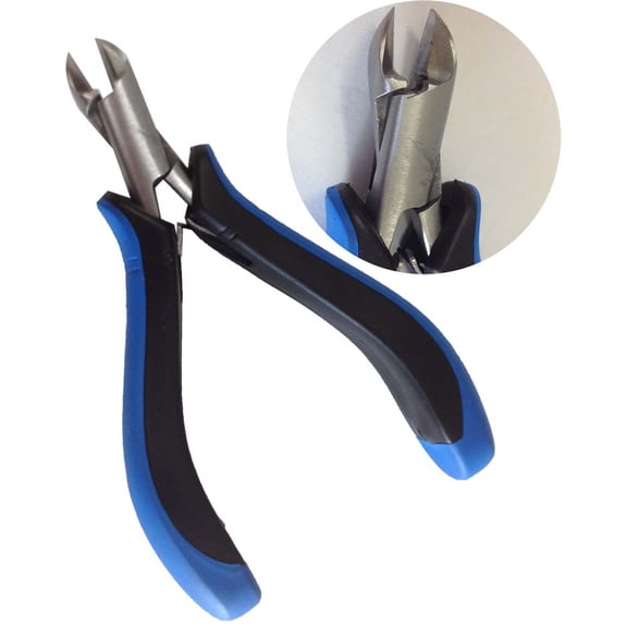 JEWEL TOOL 4.5" (11.4 cm) Mini Sidecutter Pliers | Sleek & Trim Design with Double Spring Handles