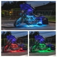 thumbnail image 3 of LEDGlow 30pc Advanced Million Color LED Flexible Motorcycle Lighting Kit, 3 of 5
