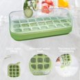 thumbnail image 5 of Ice Cube Silicone Food Grade Push Type Ice Tray Household Ice Storage Ice Box With Lid Homemade Ice Cubes, 5 of 5