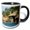 Black/White, variant on 3drose, Minnesota, Temperance River State Park. Winding Staircase in Park., 11oz Mug