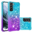thumbnail image 1 of Funda para Samsung Galaxy S21 Plus 5G Transparente con Brillos Carcasa Protectora Antigolpes con Glitter Brillante, 1 of 5