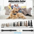 thumbnail image 4 of Dog Dog Training Device Bark Collar For Dogs Waterproof IP67 Rechargeable Dog Color Light Training Collar For Small Medium Large Dogs With Beep, Vibration, Safe Shock Modes, 4 of 7