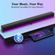 thumbnail image 4 of Barra de Sonido GEOYEAO 2.1CH 180W Bluetooth RGB LED, 4 of 9