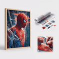 thumbnail image 7 of 5D DIY Superhero Diamond Painting Kit with Full Drill Crystal Rhinestones for Beginners Wall Art Decor 12x16 Inch, 7 of 7