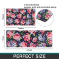 thumbnail image 7 of Pioneer Flower Floral Print Pattern Kitchen Rugs Sets Of 2,Anti Fatigue Kitchen Mat Rugs Non Slip Washable,Decorative Kitchen Floor Mats for Kitchen,Sink,Laundry,17"x30"+17"x47", 7 of 7