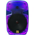 thumbnail image 6 of MR DJ PL12FLAME 12" Portable Translucent Bluetooth Speaker, 6 of 11
