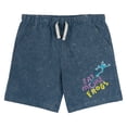 thumbnail image 5 of Star Wars The Mandalorian Grogu French Terry T-Shirt and Shorts Outfit Set Toddler to Big Kid, 5 of 5
