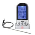 thumbnail image 1 of CAROOTU Wireless Digital Thermometer LCD BBQ Grill Meat Kitchen Oven Food Cooking Thermometer, 1 of 7