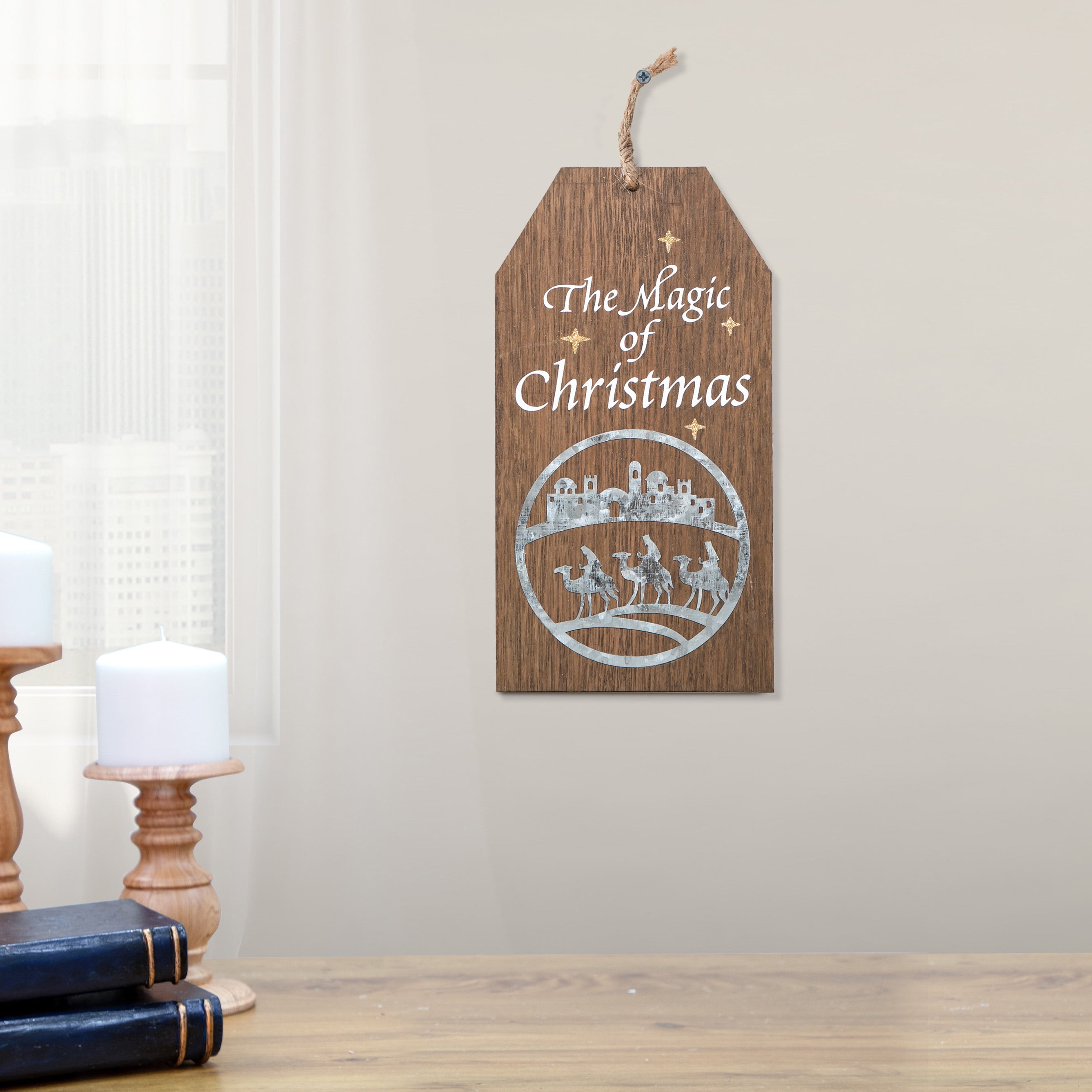 Holiday Time Nativity Wall Plaque Assortment