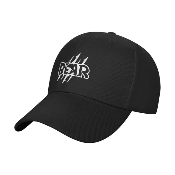 Bear Logo Sandwich Cap Unisex Adjustable Adult Baseball Caps Casquette Hats Flat Cap