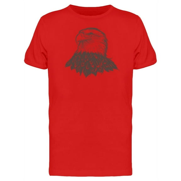 Vintage Eagle Cool Sketch T-Shirt Men -Image by Shutterstock, Male Medium