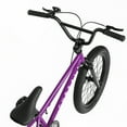 thumbnail image 5 of cubsala Freestyle BMX Bike, 20 Inch Kids Bicycle for 7-13 Years Old Kids and Beginner Level Rider, Purple, 5 of 9