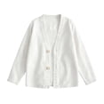 thumbnail image 6 of Frostluinai Womens Classic Button Front Breathable Stretch Denim Jacket Lightweight Casual Long Sleeve Distressed Jean Cardigan Coat with Pocket, 6 of 6