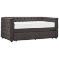 thumbnail image 6 of Weston Home Kenswick Tufted Upholstered Twin Daybed with Trundle, Dark Gray, 6 of 8