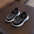 thumbnail image 2 of YOUYEDIAN Orthopedic Shoes for Toddler Girls Boys Casual Fashion Sneakers Kids Comfy Soft Walking Shoes (Black, 3 Big Kid), 2 of 5