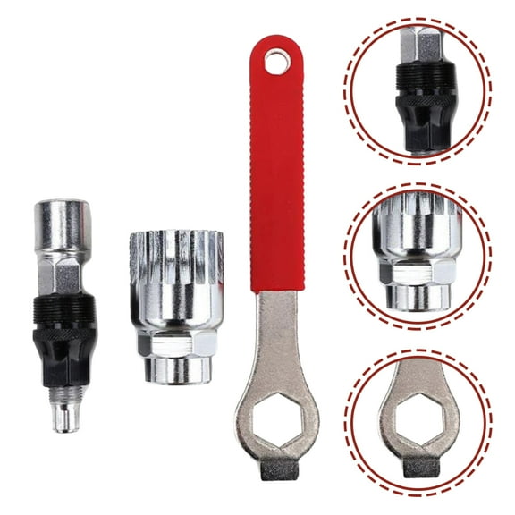 FUTUREORYY 1 Set Portable Bike Wrench Multi-Function Tool Kits for Outdoor Cycling and Home Mechanics