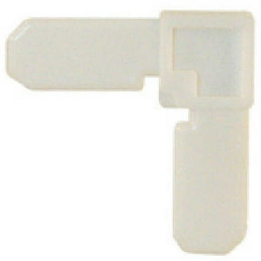 Prime Line PL 7726 0.75 x 0.43 in. Nylon Screen Frame Corners - White - 3/4 x 7/16 in.