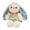 A, variant on Musatteng Striped Rabbit Plush Toy - Soft Stuffed Animal with Floppy Ears, Sensory Comfort Doll for Kids 3 Years
