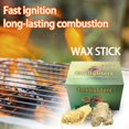 thumbnail image 6 of Wood Wool Fire Starters Natural Wax Tinder Bundles for BBQ Grilling Camping Hiking Fire Pit Charcoal Chimney Starter Fast Ignition Tool Kit, 6 of 6