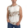 thumbnail image 3 of Uemuo Western Desert Cowboys Pattern Men's Sleeveless T-Shirt,Muscle Athletic Tank Top, Moisture-wicking Quick-dry Breathable Classic Tee Top for Gym Run Outdoor Sports-3X-Large, 3 of 8