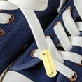 thumbnail image 2 of 1 Set Shoelace Aglets Quadrilateral Shoelace Tips DIY Shoelace Accessories (Golden), 2 of 6