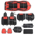 thumbnail image 5 of Audew General 5-Seat Car Seat Cover Set, Breathable Long-lasting Leather General Fit for SUV Sedan Easy Installation Multiple Color Options, 5 of 6