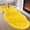 Yellow, variant on 55in Extra Large Bedroom Rugs, DELESYS Plush Rugs for Bedroom Rugs Bath Carpet Living Room Runner Rug Soft Comfortable Water Absorption Non Slip Thick Machine Washable, 15.6x55in