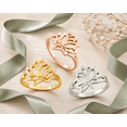 thumbnail image 3 of 10k Yellow Solid Gold Lotus Flower Ring (Size 5.25), 3 of 4