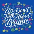 thumbnail image 2 of Boy's Encanto We Don't Talk About Bruno Quote  Graphic Tee Royal Blue X Small, 2 of 5