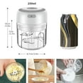 thumbnail image 3 of CC TOY Mini Garlic Press Vegetable Chopper Masher Machine USB Kitchen Gadgets, 3 of 6