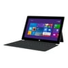 Microsoft Surface Touch Cover 2 - Keyboard - backlit - US - charcoal - for Surface 2, Pro, Pro 2, RT
