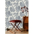thumbnail image 4 of Blue Timeless Garden Toile Print Non Woven Non-Pasted Textured Wallpaper 57 Sq. Ft., 4 of 5