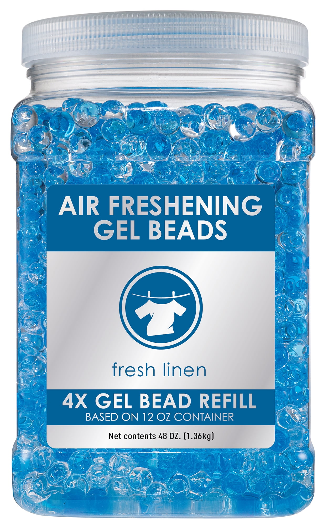 Punati Fresh Linen Odor Neutralizing Gel Beads Refill, 48 Ounce