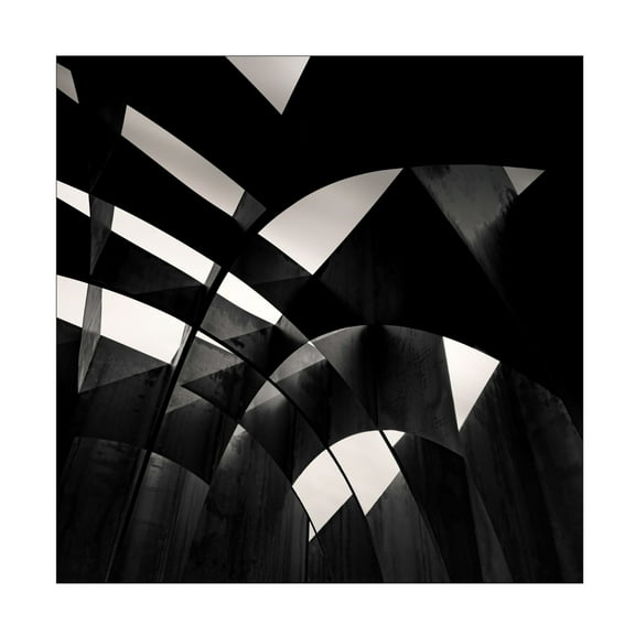 Canvas Wall Art - Gilbert Claes 'Airy Space' Wall Art for Living Room, Bedroom, or Office Décor by Trademark Fine Art - 14 x 14 Inches