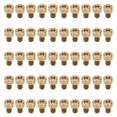 thumbnail image 2 of Hex Socket Vis, 50pcs Bouchon Hex Socket Fournitures Industrielles Bouchon Vis Construit pour la Précision, 2 of 8
