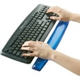 thumbnail image 2 of Fellowes® Gel Crystals Wrist Rest, 1"H x 19.31"W x 2.31"D, Blue, 2 of 2