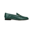 thumbnail image 3 of Sam Edelman Womens Loraine Velvet Embellished Loafers Green 9 Medium (B,M), 3 of 3