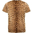 thumbnail image 2 of Halloween Cheetah Costume All Over Adult T-Shirt - Large, 2 of 2