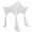 White, variant on 4 Post Bed Canopy Drape Netting ding Decor for