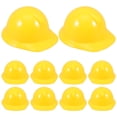 thumbnail image 1 of 10 Uds. Sombrero de construcción en miniatura, modelo de casco pequeño, decoración de casco de muñeca, 1 of 7