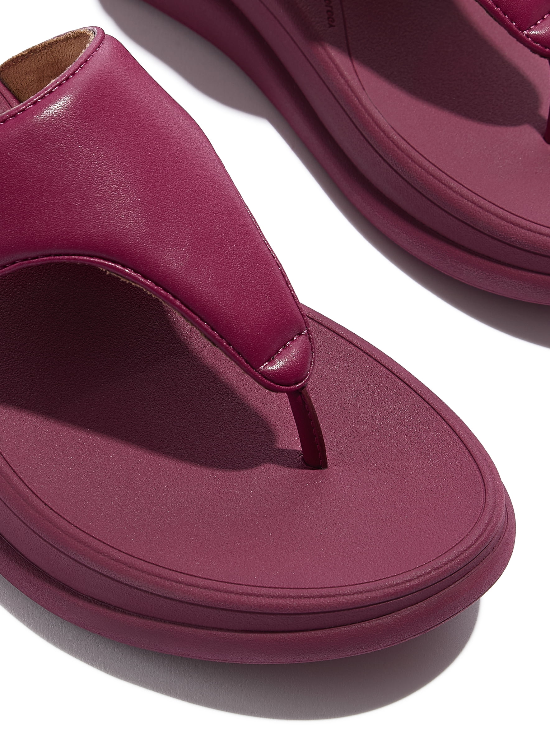 Fitflop Women's F-Mode Go Adjustable Flatform Toe-Post Sandals