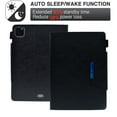 thumbnail image 4 of Allytechgroup Versatile Apple iPad Air Case 11 inch 2024 wit Drop Protection Kickstand FeaturE, Lightweight iPad Air 11 Inch Case Cover with Magnetic Closure, Auto Sleep Wake, Black, 4 of 10