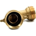thumbnail image 2 of Camco 22505 90 Degree Hose Elbow, Brass RV Sewer System Accessories with Prevent hose crimping, 2 of 6