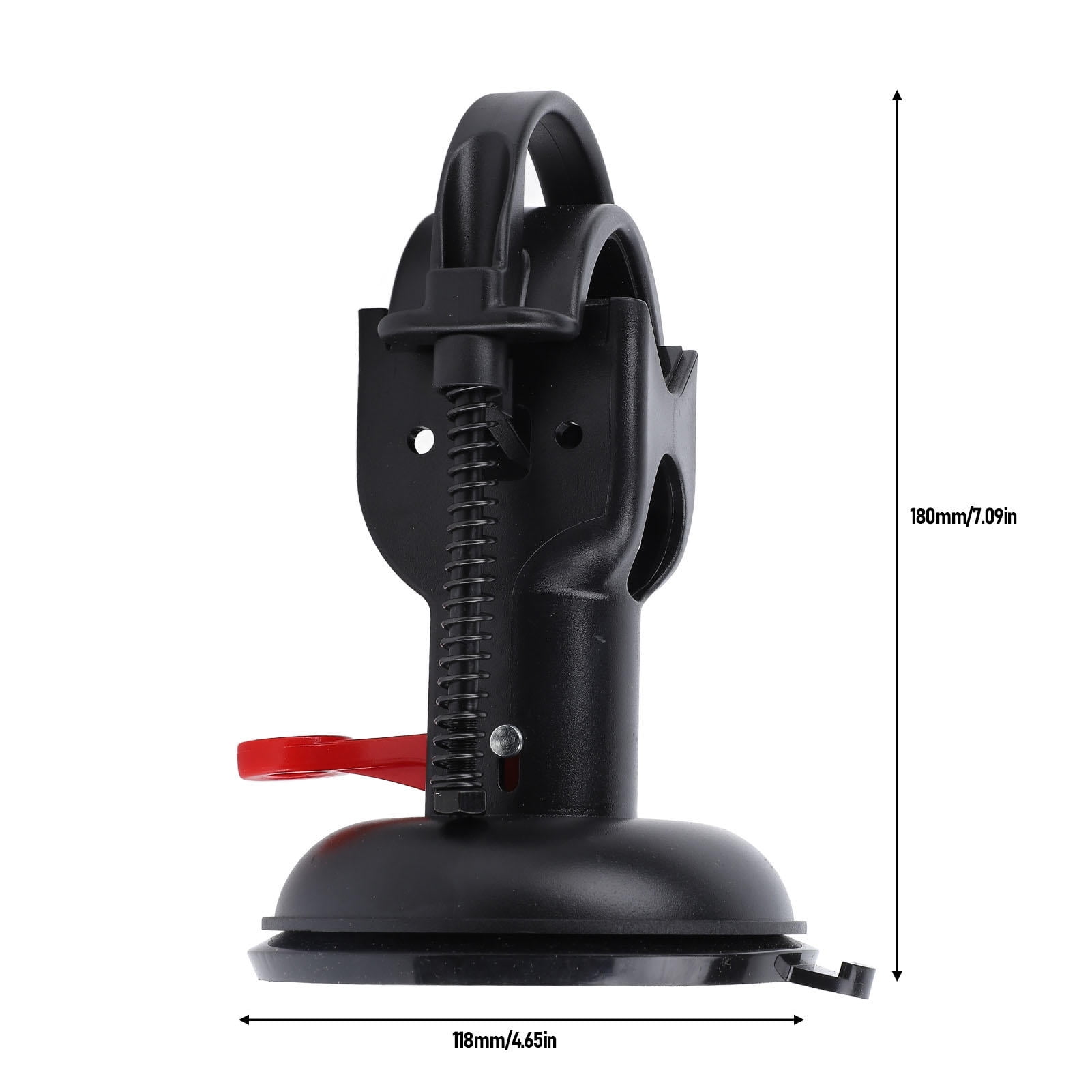 LAZIOEGR Universal Massage Gun Wall Mount – Strong Vacuum Suction, Adjustable Fit, Easy Tool‑Free Installation, Compatible with 99% of Massage Guns