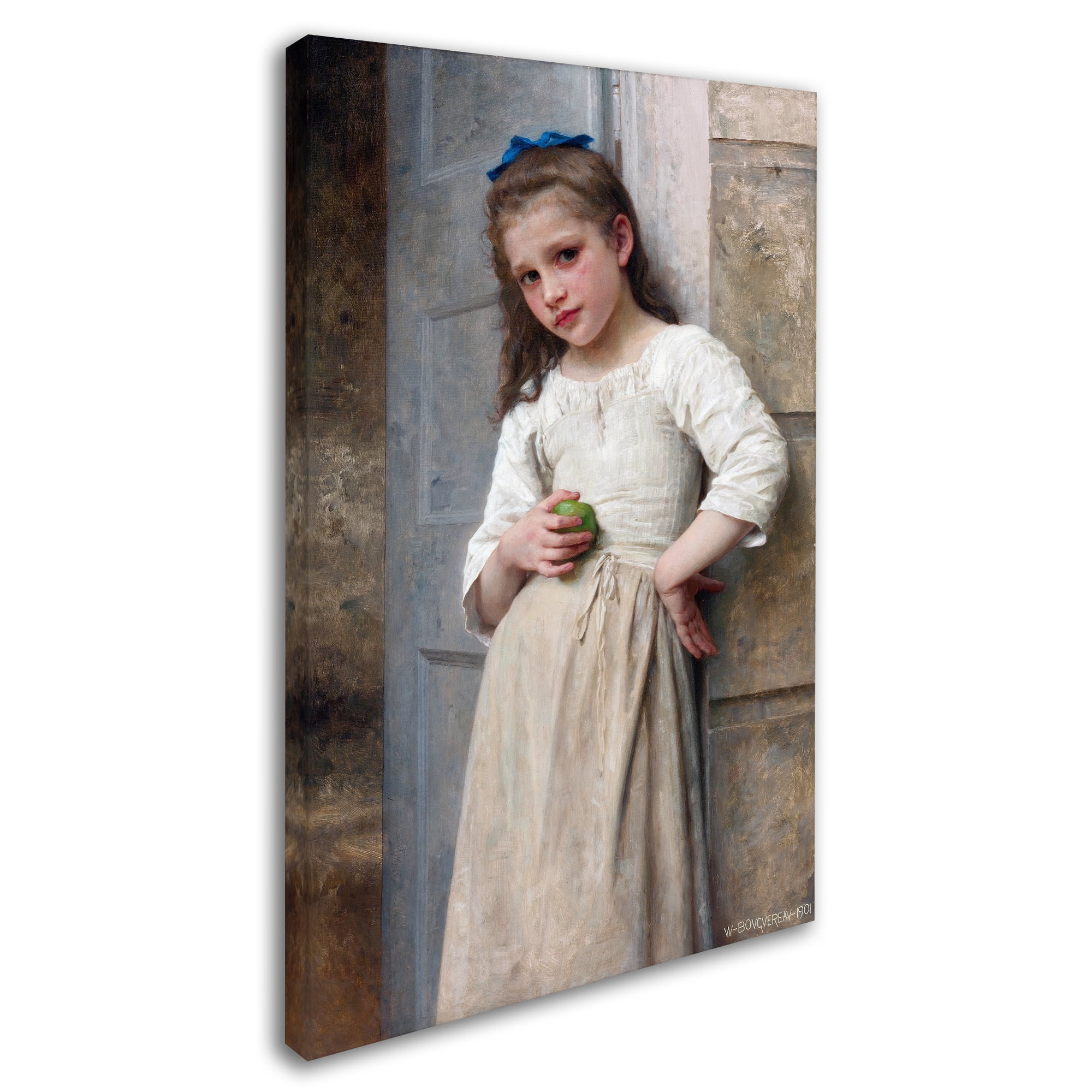 Botticelli 'Yvonne Sur Le Pas De La Porte' Canvas Art