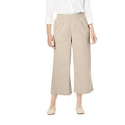 elastic waist capris