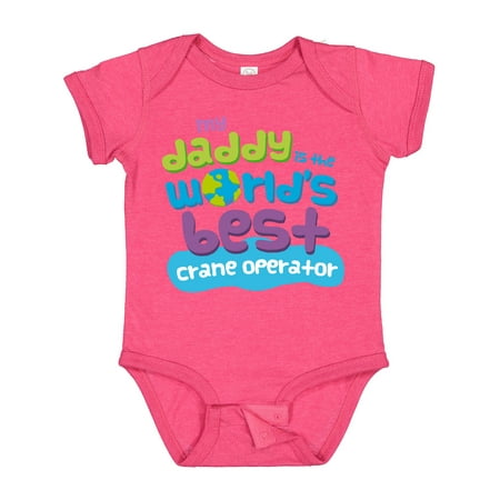 

Inktastic World’s Best Crane Operator Daddy Gift Baby Boy or Baby Girl Bodysuit