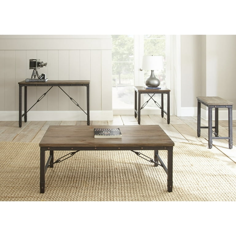 tobacco brown coffee table Takoda Nesting Tables  Dark Wood we designed the Warm Shaker Square Coffee Table Benjara Saili Coffee Table, Gold