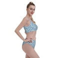 thumbnail image 6 of High Waisted Bikini Sets For Women, Floral Retro Style A Swimsuits Tummy Control, Two Pieces Bathing Suit, 6 of 8